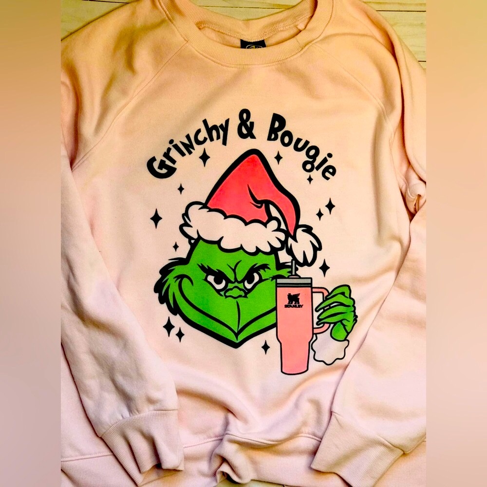 New grinch crewneck
